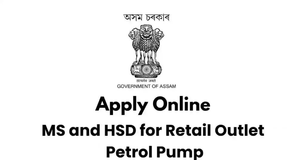 MS and HSD for Retail Outlet Petrol Pump APSC ORG